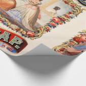 Medizinisch behandelte Toilettenseife der Dobbins Geschenkpapier (Ecke)