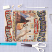 Medizinisch behandelte Toilettenseife der Dobbins Seidenpapier (Handwerk)