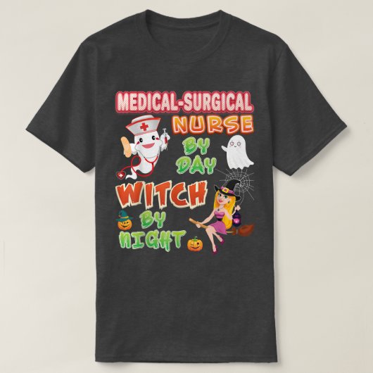 Medizinisch-chirurgische Krankenversorgung an Tag T-Shirt (Design vorne)