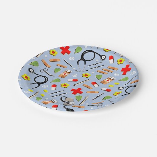 medizinisch pappteller (Schrägansicht)