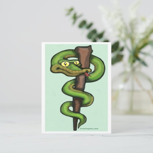 medizinisch postkarte (Stehend Vorderseite)