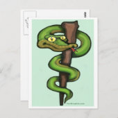 medizinisch postkarte (Vorne/Hinten)