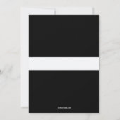 Medizinisch scheuert weiße einladung (Rückseite)