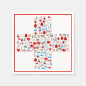 medizinisch serviette (Vorderseite)