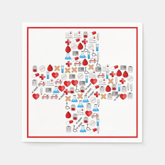 medizinisch serviette (Vorderseite)