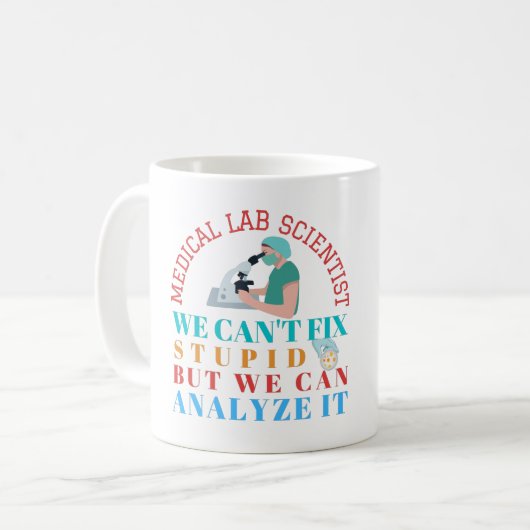 MEDIZINISCH-TECHNISCHER LABORATORIUMSASSISTENT KAN KAFFEETASSE (Vorderseite Links)