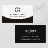 Medizinisch Visitenkarte (Vorne/Hinten)