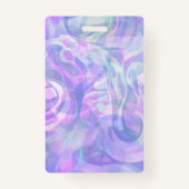 Medizinische Abzeichen für moderne Krankenpfleger Ausweis (Rückseite)