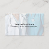 Medizinische Arbeit Einheitliche Toilette Visitenkarte (Vorderseite)