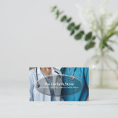 Medizinische Arbeit Einheitlicher Vertrieb und Ser Visitenkarte (Stehend Vorderseite)