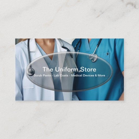 Medizinische Arbeit Einheitlicher Vertrieb und Ser Visitenkarte (Vorderseite)