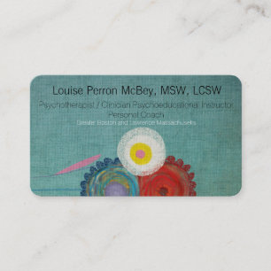 Medizinische Ärzteklinik Krankenpflegerin Visitenkarte