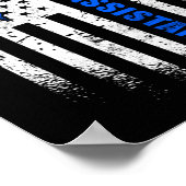 Medizinische Assistentin CMA Patriotische Amerikan Poster (Ecke)