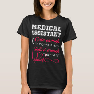 Medizinische Assistentin für Niedliche Krankenpfle T-Shirt