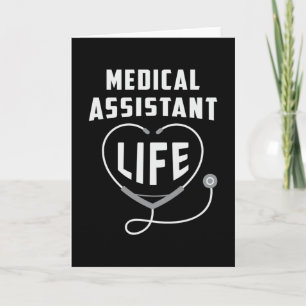 Medizinische Assistentin Life Doctor Medicine Nurs Karte