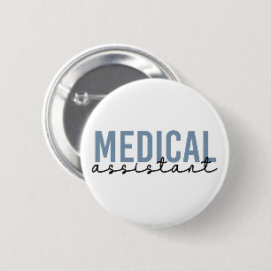 Medizinische Assistentin MA Klinischer Assistent Button