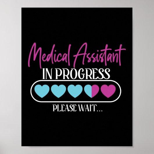Medizinische Assistenzärztin Poster (Vorne)