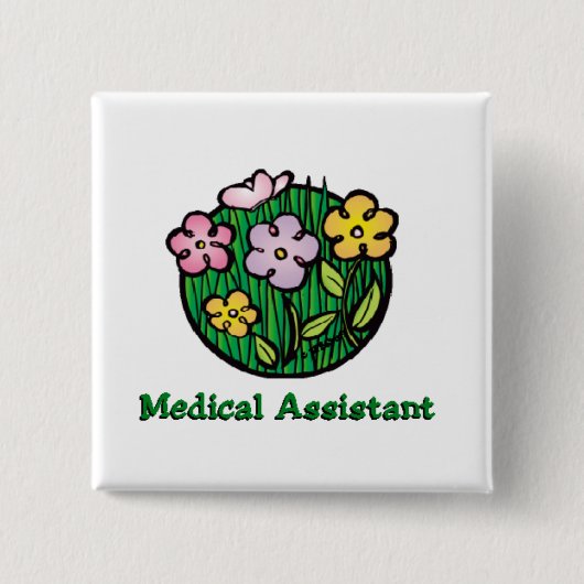 Medizinische Assistenzblüter 2 Button (Vorderseite)
