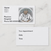 Medizinische Assistenzkarte Terminkarte (Vorne/Hinten)