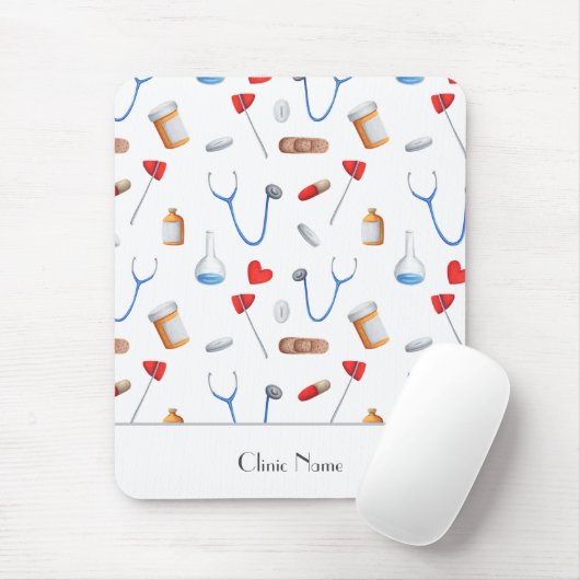 Medizinische Ausrüstung Private Praxis Personalisi Mousepad (Mit Mouse)