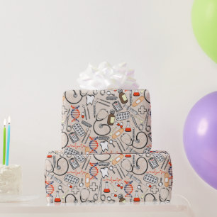 Medizinische Bedarfsartikel Geschenkpapier