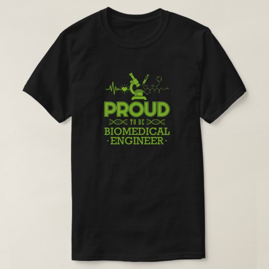 Medizinische Biologie T-Shirt (Design vorne)