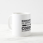 Medizinische Coder-Codierung ist wichtig für den I Kaffeetasse (Vorderseite Links)