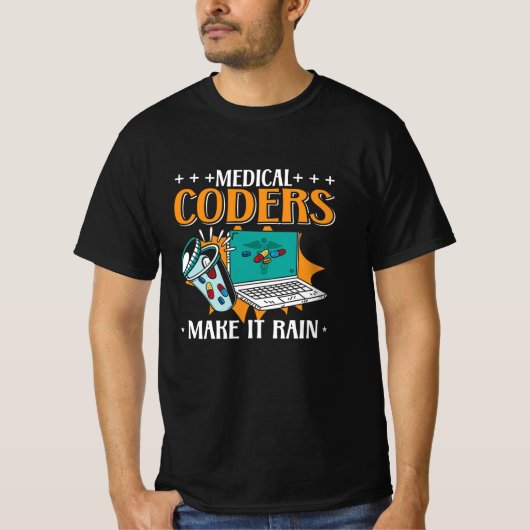 Medizinische Coder lassen die Codierung medizinisc T-Shirt (Vorderseite)