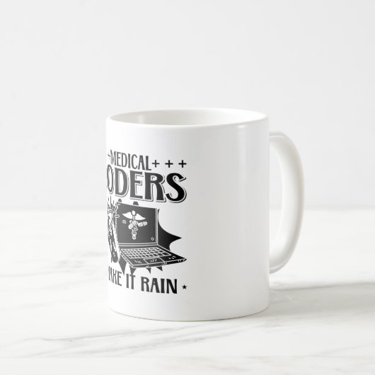 Medizinische Coder machen es zu einem gereizten me Kaffeetasse (VorderseiteRechts)