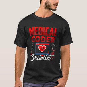 Medizinische Coding Fachklinik Klinische Medica T-Shirt