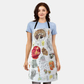 Medizinische Diagramme der Neuheit Wissenschaft Schürze (Getragen)