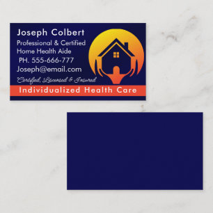 Medizinische Dienstleistungen für niedliche Hausbe Visitenkarte