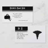 Medizinische Einzelkarte Visitenkarte (Vorne/Hinten)