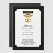 Medizinische Fakultät | Arzt Abschluss I Magneteinladung (Vorne/Hinten)