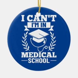 Medizinische Fakultät Doktor Student Med Ausbildun Keramik Ornament