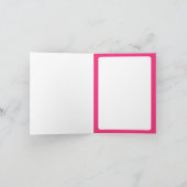 Medizinische Frontline Heroes Pink Danke Karten (Innenseite)