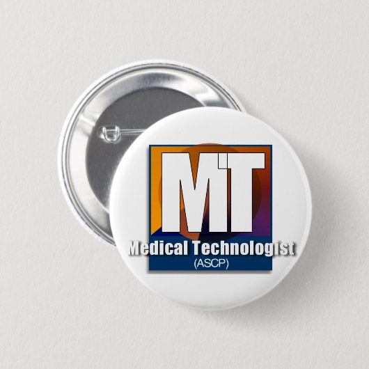 Medizinische Geschenke des Technologe-(ASCP) Button (Vorne & Hinten)
