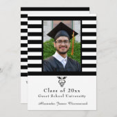 Medizinische Gesundheitsfürsorge Schwarz-weißer St Ankündigung (Vorne/Hinten)