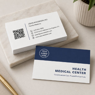 Medizinische Gesundheitsklinik Arzt Professionell Visitenkarte