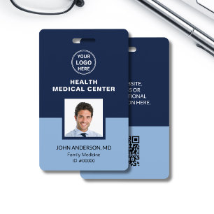 Medizinische Gesundheitsklinik Arzt Professionelle Ausweis