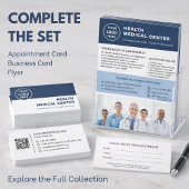 Medizinische Gesundheitsklinik Beruflich Terminkarte