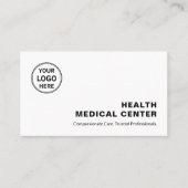 Medizinische Gesundheitsklinik Beruflich Visitenkarte (Vorderseite)