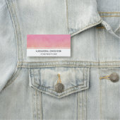 Medizinische Hilfe Niedlich Pfirsichfarben Rosa Ro Namensschild (Beispiel)