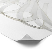 Medizinische Illustration des menschlichen Herzens Poster (Ecke)