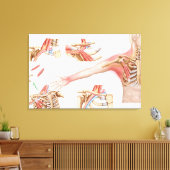 Medizinische Illustration im Detail Thorakische Ou Leinwanddruck (Insitu (Wohnzimmer))