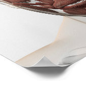 Medizinische Illustration männlicher Gesichtsmuske Poster (Ecke)