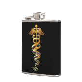 Medizinische Insignien Flachmann (Links)