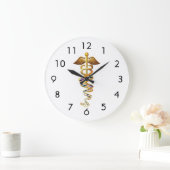 Medizinische Insignien Große Wanduhr (Zuhause)