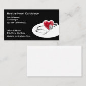 Medizinische Kardiologie Ärztliche Visitenkarten Visitenkarte (Vorne/Hinten)