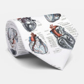 Medizinische Kardiologie-Krawatte Krawatte (Gerollt)